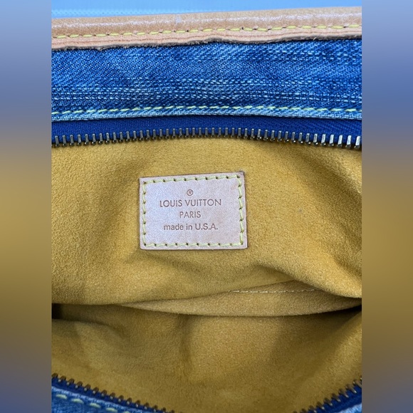Louis Vuitton Monogram Denim Neo Cabby MM in Blue 2007 - Picture 6 of 9
